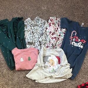 Assorted Holiday and Winter Themed Tops
